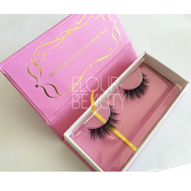 3D volume mink eyelashes with magnetic boxes wholesale EA81